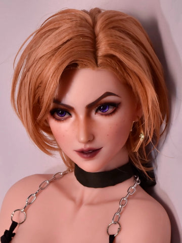 H597 Silicone Anime Sex Doll Head｜Elsa Babe Head