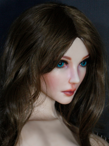 H509 Mini Anime Silicone Sex Doll Head｜Elsa Babe Head