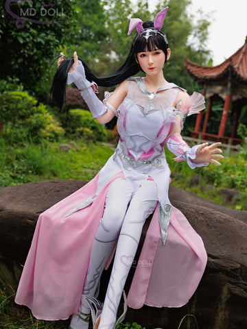 F8074-150cm/5ft-27kg M10 Medium Chest Life size Silicone Sex Doll | MD Doll