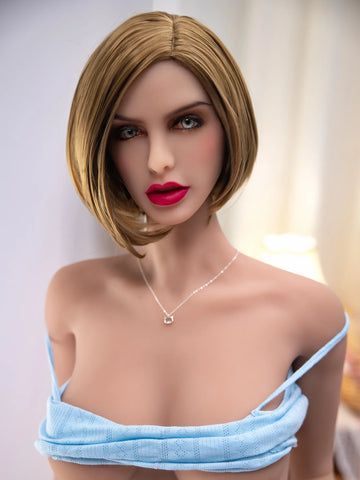 F3852-164cm/5ft4 E Cup Exquisite Sexy Cat Lips TPE Sex Doll | HR Doll