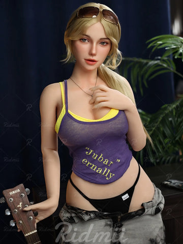 F8527-164cm/42kg Silicone ROS Head TPE Body Full Size Adult Sex Doll  Nyx  | Ridmii