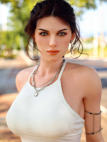 F4547—161cm(5ft3)-34kg アニカ.GEカップ シリコンフィット リアルミディアムバット リアルドール ヌード｜SEドール