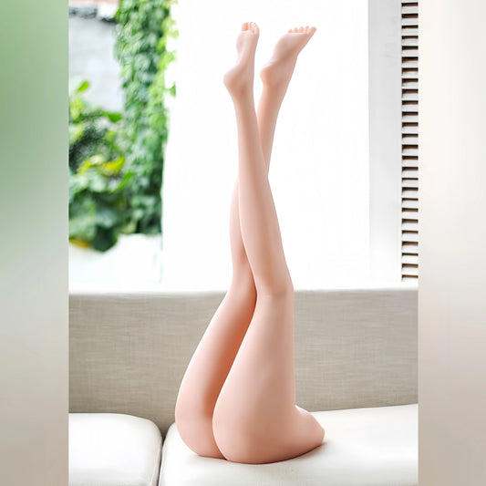 L581（30.8lb/39.3‘’) Sex Doll Legs  Sexy Busty Female Sex Doll Legs Torso Male Masturbator Adult Toy