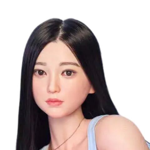 H797 Sex Doll Head-Silicone-obey your every command with its natural Korean beauty【Irontech Doll Head】