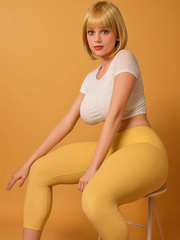 F2387- 163cm(5.3ft) 53kg G Cup S6 Great Doggy Style Huge Butt Silicone Head Realistic BBW Sex Doll 丨SY Doll