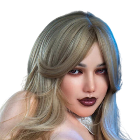 H781 Sex Doll Head-Silicone- a daring spark of mystery to your bedroom【Irontech Doll Head】