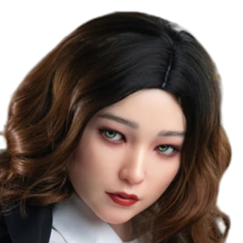 H786 Sex Doll Head-Silicone-The Asian beauty crafted to perfection【Irontech Doll Head】