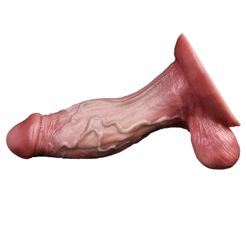 T232 (19.8lb丨21.6'') フェムボーイ巨乳&amp;超ロングディルドバイセクシャルトルソー