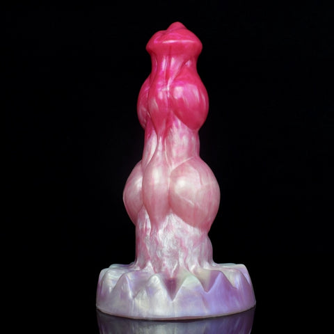 D405(0.7-1.5 LBS丨7''-9'') Fantasy Dog Dildo Silicone Knot Dildo 3 Size