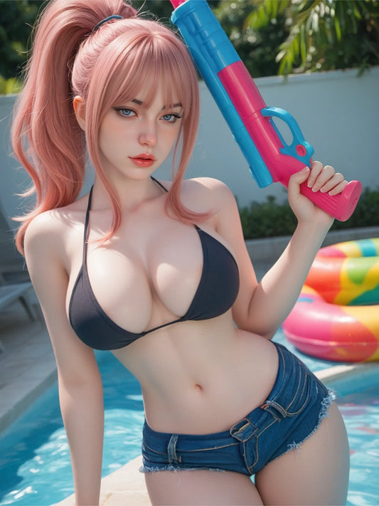 F6140-164cm(5.4ft) 36kg D Cup Asian Realistic Silicone Sex Doll丨SY Doll