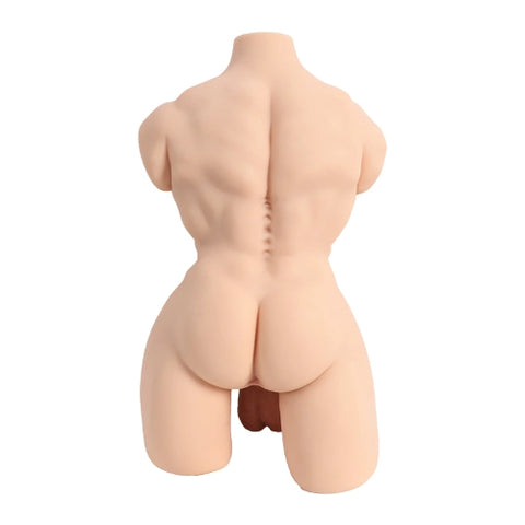 T262-Big Coke Muscular Male Sex Dolls Torso Dildo For Women|QSX