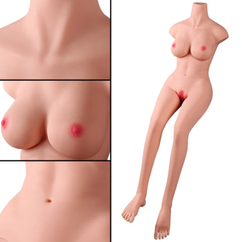 T257-44.1lb Full Size Lifelike 125cm Sex Doll Torso|QSX