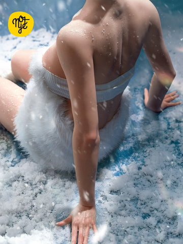 T732-72.7lbs/101cm Silicone Luxury Super Realistic Human Size Torso With Head and Arm Sex Doll