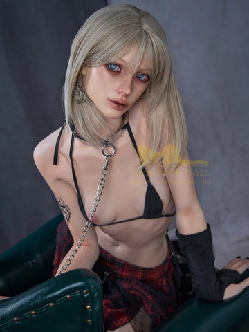 F6147-161cm(5ft3)-29kg A Cup Flat Chested Sex Dolls Silicone｜Irontech Doll
