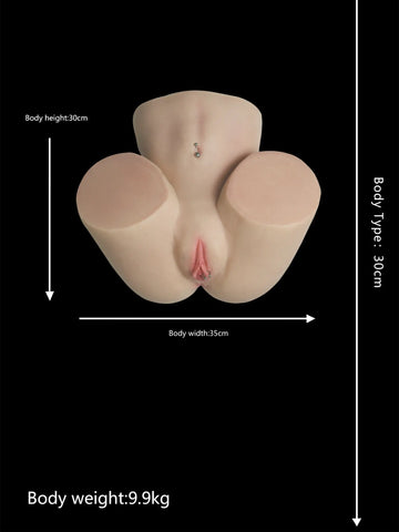 A218-(22lb)  Realistic Pocket Pussy With Thick Ass Silincone Sex Toy|Top Fire