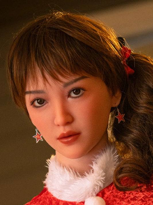 H245  Silicone Sex Doll Head丨Angel Kiss Doll head
