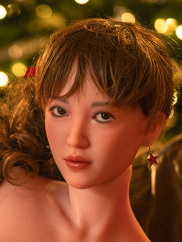 H245  Silicone Sex Doll Head丨Angel Kiss Doll head