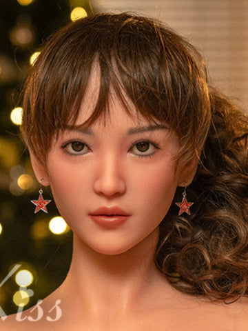 H245  Silicone Sex Doll Head丨Angel Kiss Doll head