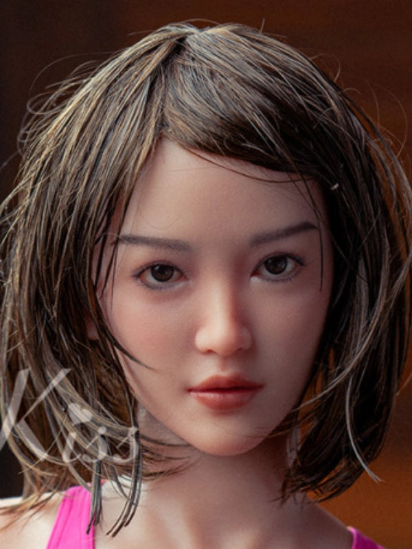 H246  Silicone Sex Doll Head丨Angel Kiss Doll Head