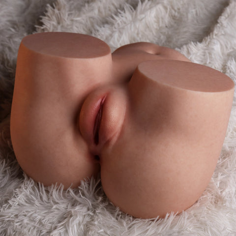 A433-16.54LB Lucy Silicone Realistic Pussy BBW Mini Sex Doll Bubble Butt Hip Toy| LoveNestle Series