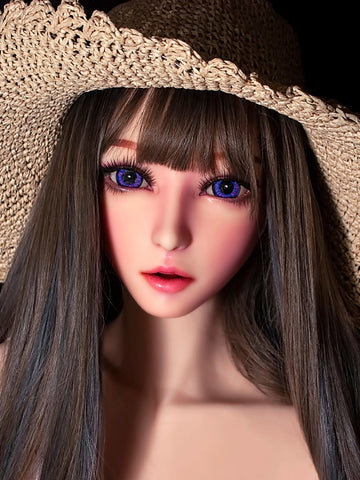 H568 Silicone Anime Sex Doll Head｜Elsa Babe Head