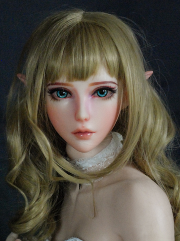 H510 Mini Anime Silicone Sex Doll Head｜Elsa Babe Head