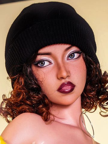 H278  Silicone Sex Doll Head丨Angel Kiss Doll Head