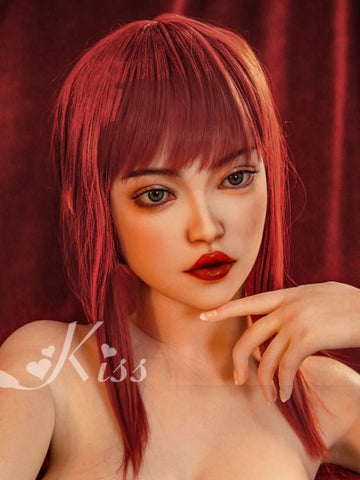 H279  Silicone Sex Doll Head丨Angel Kiss Doll Head