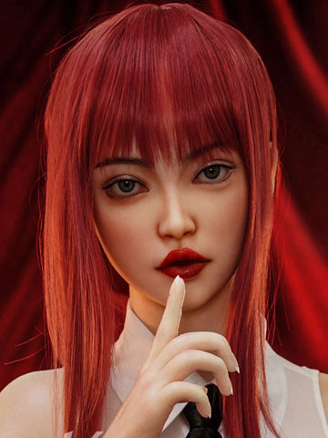 H279  Silicone Sex Doll Head丨Angel Kiss Doll Head