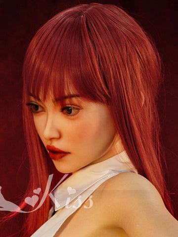 H279  Silicone Sex Doll Head丨Angel Kiss Doll Head