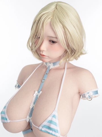 T882—89cm/3ft2 28kg C Cup Silicone Lifesize Sex Doll Torso With Head Mila | Jiusheng Doll