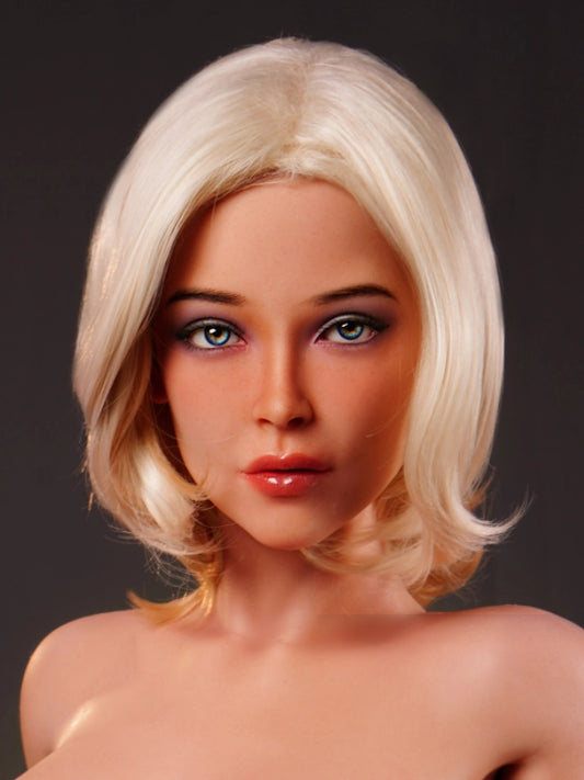 H280  Silicone Sex Doll Head丨Angel Kiss Doll Head