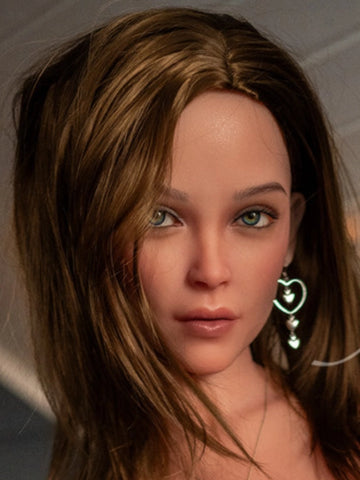 H247  Silicone Sex Doll Head丨Angel Kiss Doll Head