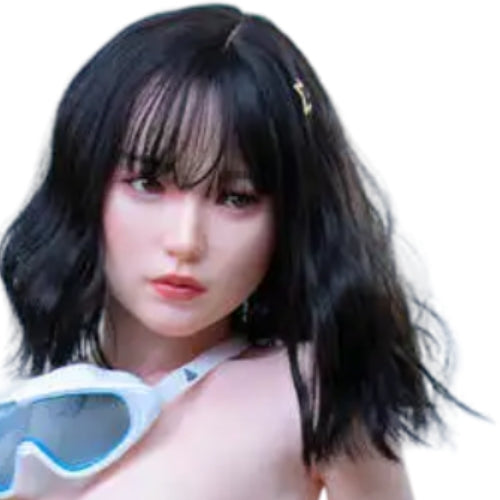 H934 Sex Doll Head-Silicone- Flirtting Korea Girl【Irontech Doll Head】