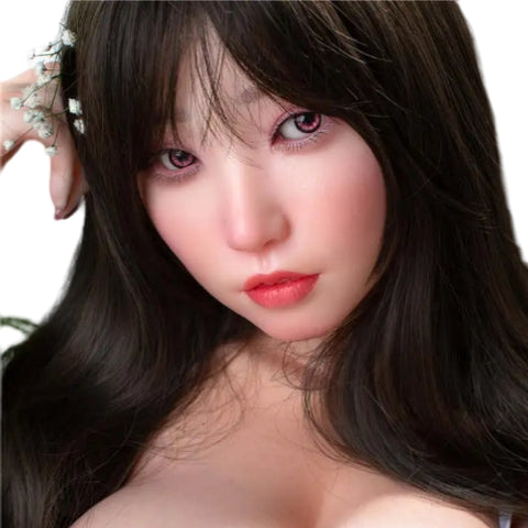 H803 Sex Doll Head-Silicone- Chinese girl awaits your love and care【Irontech Doll Head】