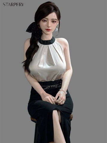 F7715-171cm/5ft6-33kg D Cup Sexy Silicone Most Realistic Sex Doll Asuka Eva with weight reduction 4.2｜Starpery Doll