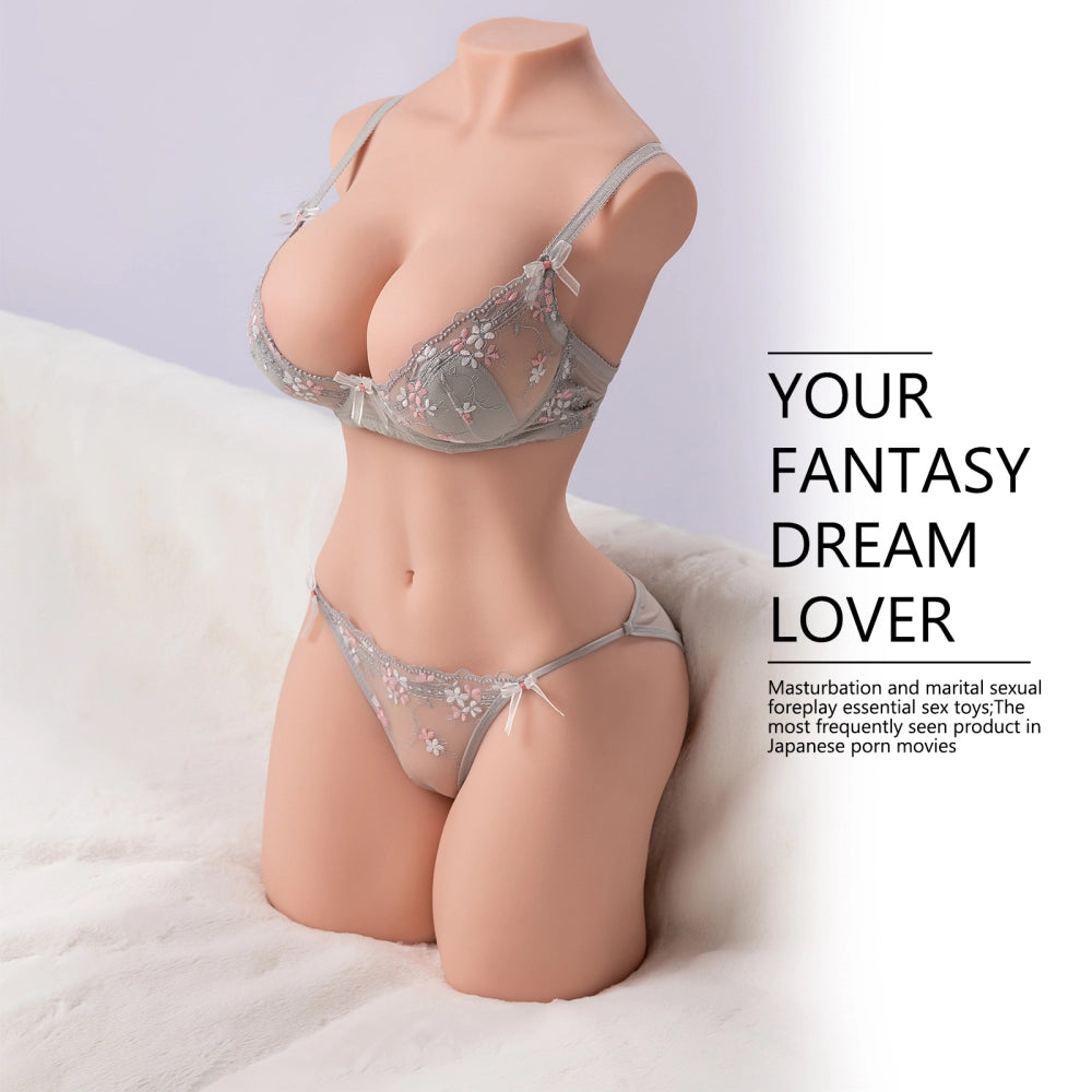 T506（42.3lb|70cm)Luxury Lifesize Love Doll Torso|Reduce Weight Version