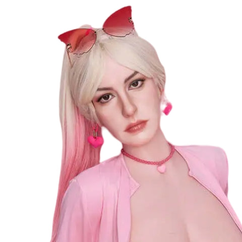 H732 Sex Doll Head-Silicone-Quirky Style【Irontech Doll Head】