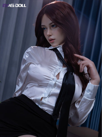 F6107—172cm/5.6ft-45kg D Cup ROS Silicone Realistic Sex Doll | EvasDoll