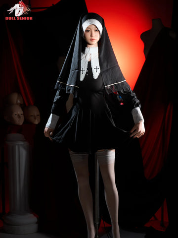 F9177- 163cm(5ft4)-35kg E Cup Silicone ROS Halloween Lifesize Sex Dolls丨Doll senior