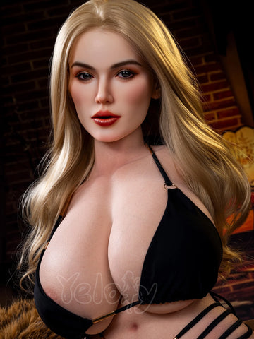T1009-85cm/2ft8"-51.37lbs Curvy I Cup BBW Silicone Torso Sex Dolls｜Yeloly