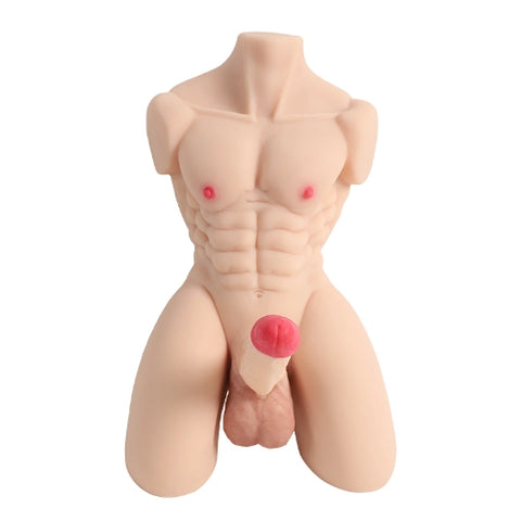 T262-Big Coke Muscular Male Sex Dolls Torso Dildo For Women|QSX