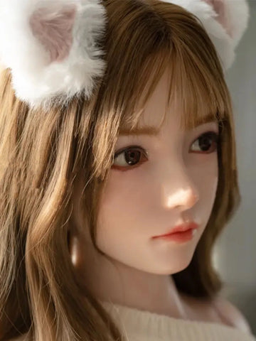 F5012-160cm/5ft3 D Cup Snowy Asian Cute Silicone Sex Doll | JX Doll