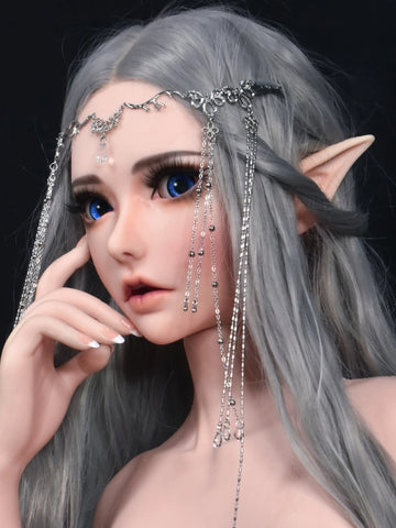 H558 Silicone Anime Sex Doll Head｜Elsa Babe Head