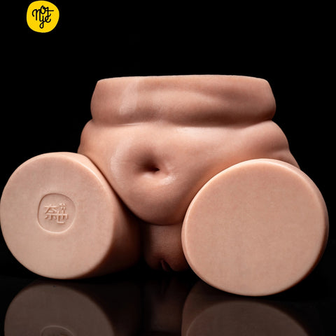 A779 - Available in 2 Sizes: 5kg (11 lbs) & 16kg (35 lbs)  Ultra Soft Realistic Ass BBW Silicone Butt