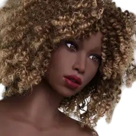 H724 Sex Doll Head-Black girl【Irontech Doll Head】