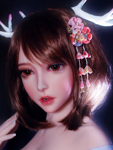 H528 Silicone Anime Sex Doll Head｜Elsa Babe Head