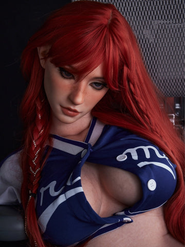 T463-59.52LB Lana ROS Life Size Red Head Silicone Sex Doll Torso With Head【In Stock USA& Europe】｜MAX Series