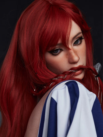 T463-59.52LB Lana ROS Life Size Red Head Silicone Sex Doll Torso With Head【In Stock USA& Europe】｜MAX Series