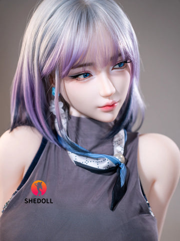 F5343—161cm/5ft3-40.5kg E Cup Life Size Mature Beauty In Stockings Realistic TPE Sex Doll Asian | SHEDOLL